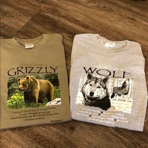 Two T-shirts Size Small